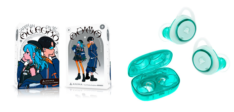 ANIMA ANW01 星街すいせい コラボモデル イヤホン midnight 10/6発売