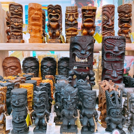 楽天市場】ハワイ直輸入 ハワイアン ティキ 守り神 守護神 お守り TIKI