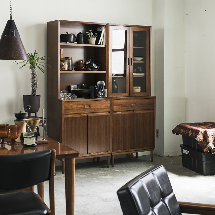 ガラストップキャビネット E36250 通販 | 【公式】カリモク家具