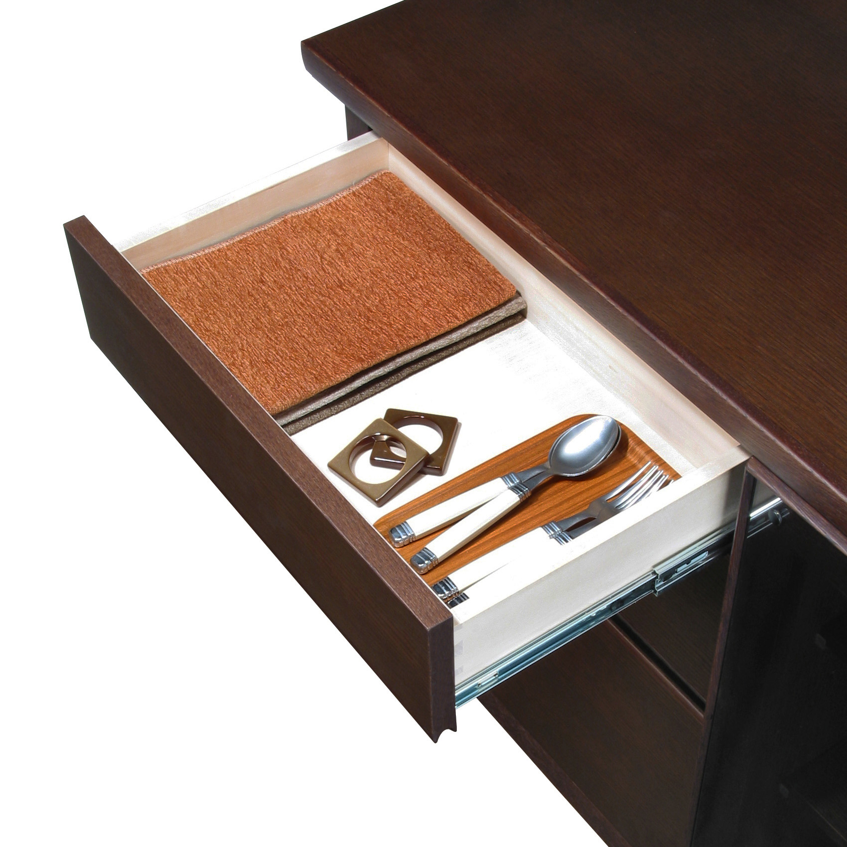 展示品□カリモクスタンダードモダン□サイドボードHU4267□ナラ材