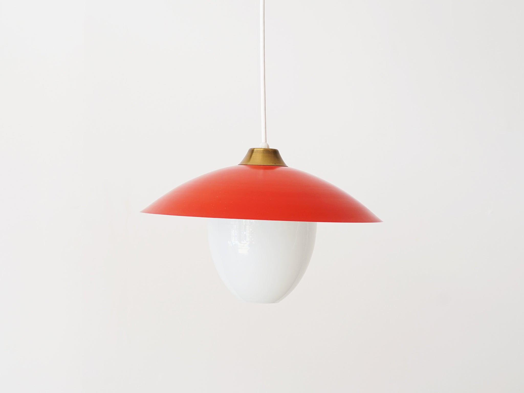 デンマーク 北欧ビンテージ ジュートシェードペンダントランプ