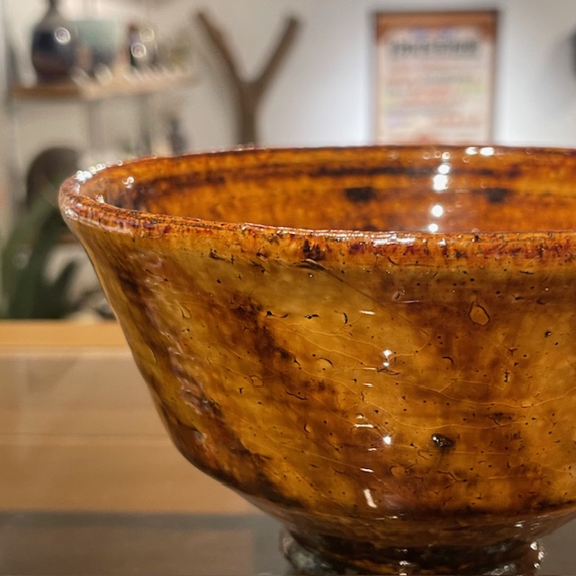 舩木研兒 鐵鉛釉 茶碗 共箱｜SAFARI サファリ｜高円寺 吉祥寺 VINTAGE