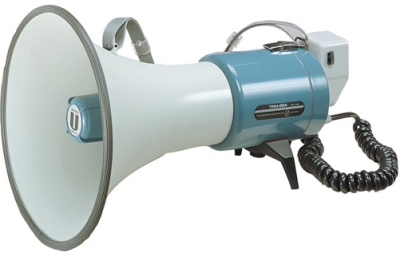 TRM-55A】UNI-PEX ショルダー型メガホン 15W [サウンドショップソシヤル]