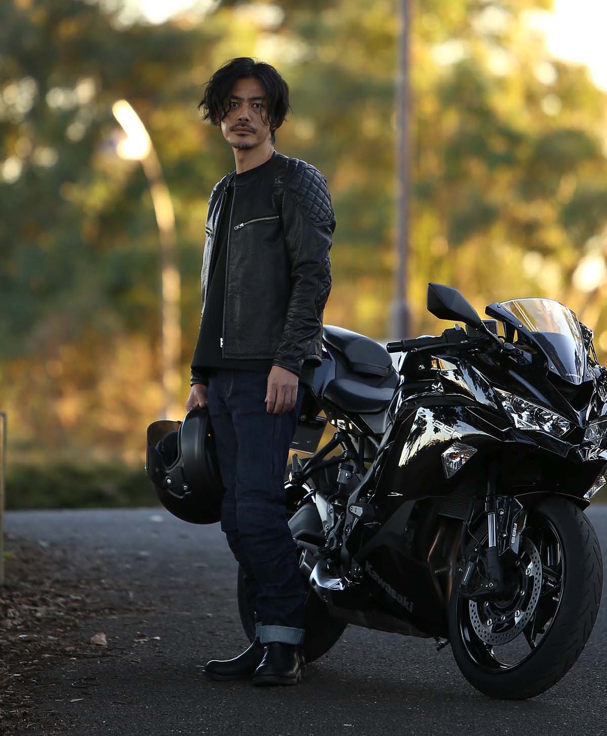 革ジャン パンチング レザージャケット｜カドヤ公式オンラインショップ