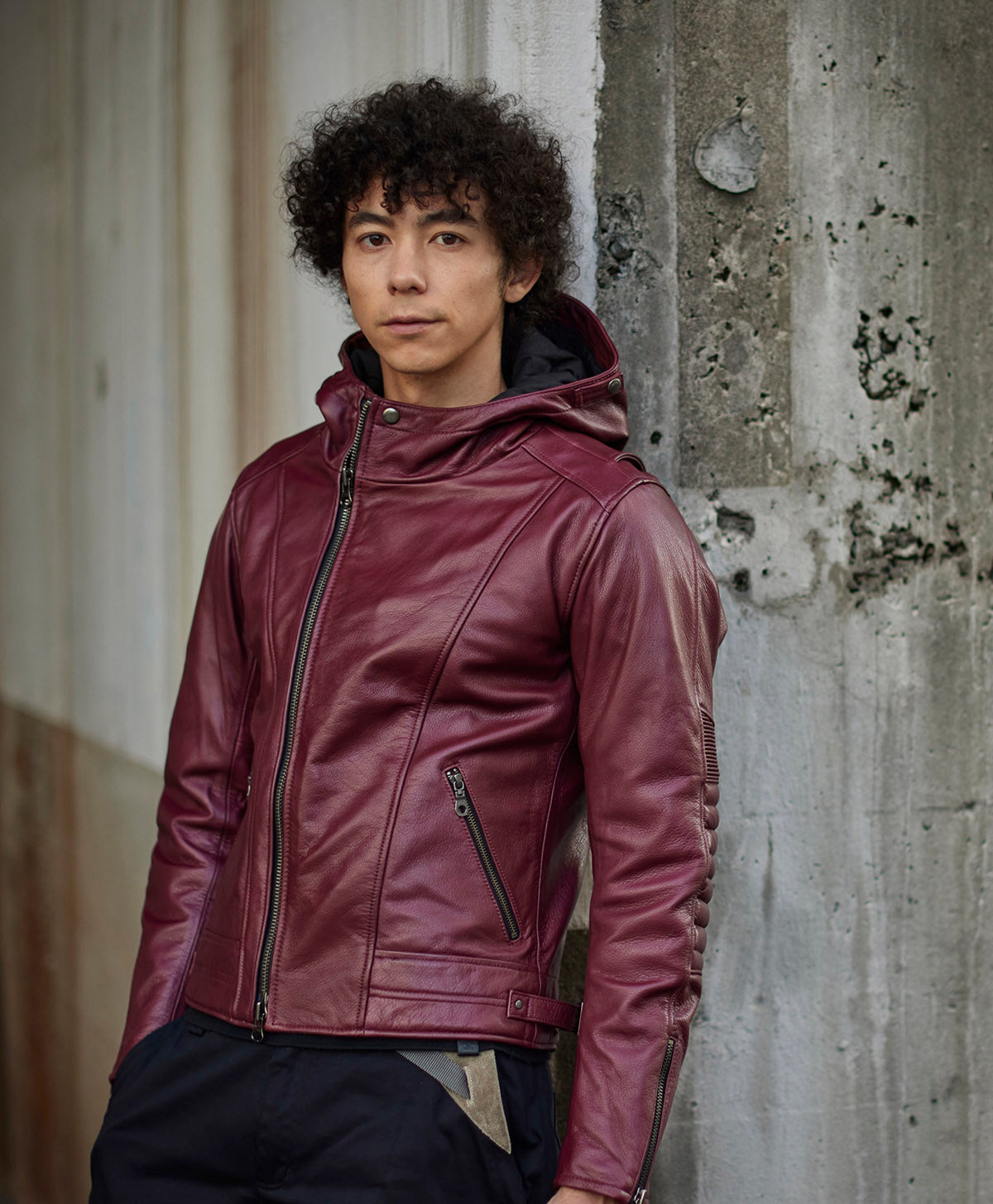 革ジャン フードレザージャケット｜カドヤ公式オンラインショップ｜MR