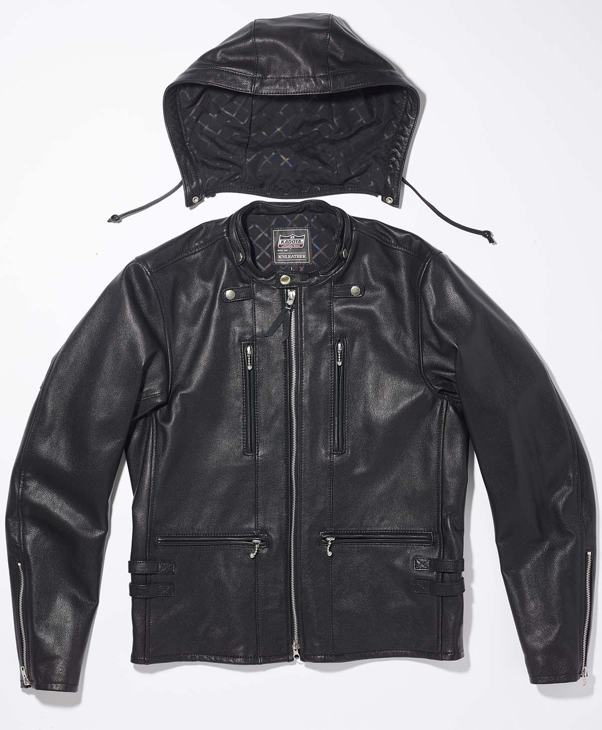 革ジャン フード レザージャケット｜カドヤ公式オンラインショップ