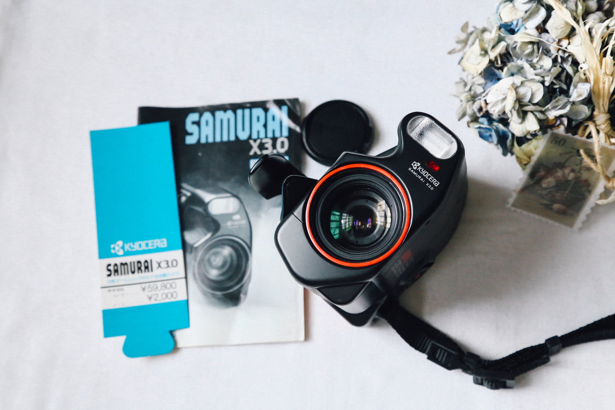 完動品】Kyocera Samurai X3.0・ フィルムカメラ・動作確認済 【公式通販】