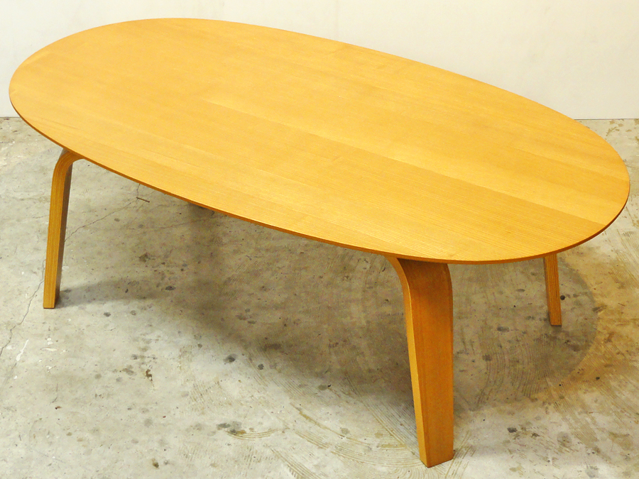 無印良品 楕円こたつ、タモ材曲木脚、フラットヒーター 無印良品