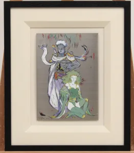 真作］天野喜孝【オーダー 原画】手描き 肉筆 保証書付き ファイナル