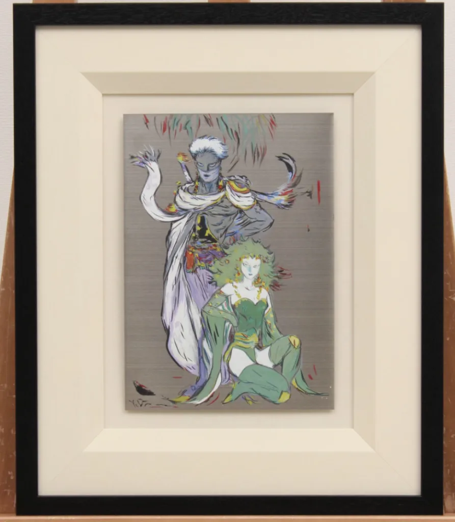 真作］天野喜孝【オーダー 原画】手描き 肉筆 保証書付き ファイナル