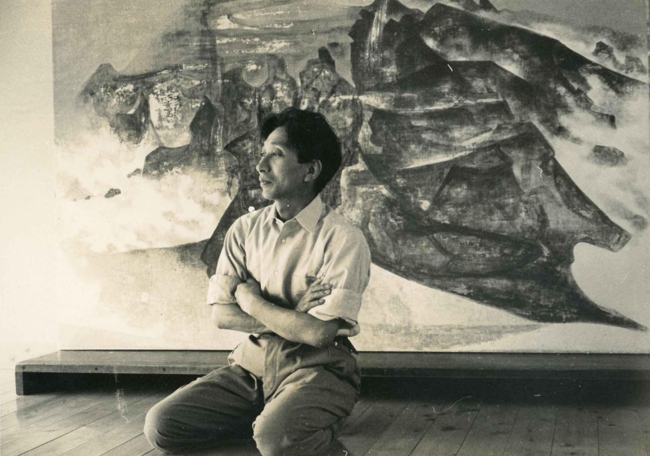 岩橋 英遠 | KAWATA GALLERY 真作 ☆文化勲章受章 岩橋英遠 作日本画