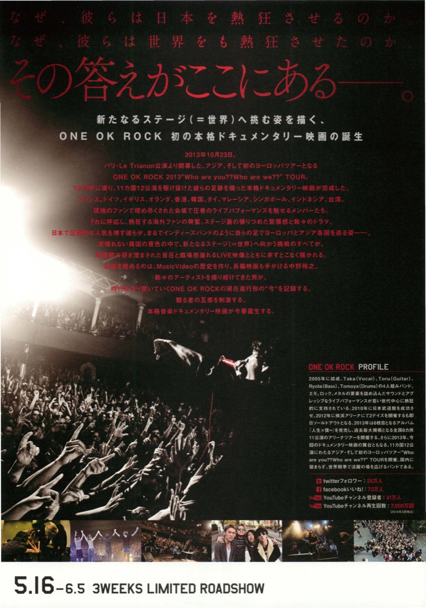 映画チラシサイト：FOOL COOL ROCK！