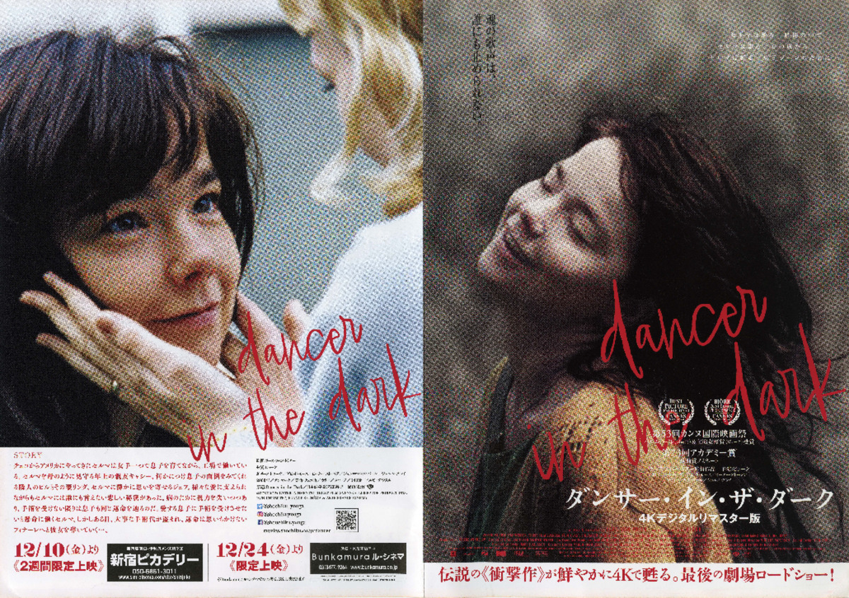 映画チラシサイト：ダンサー・イン・ザ・ダーク