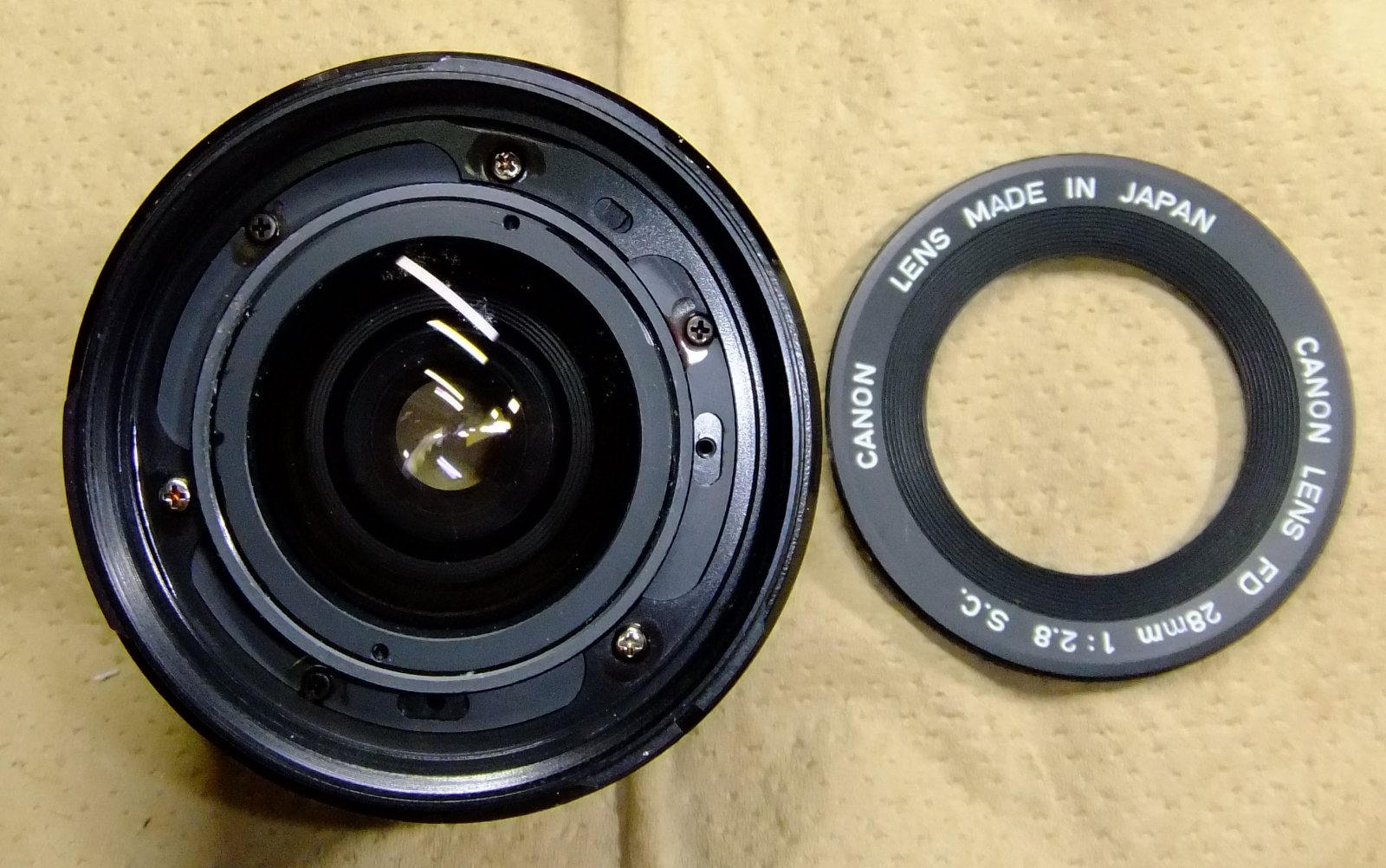 動作確認済み】広角レンズ Canon FD 28mm f2.8 S.C. 【公式通販】