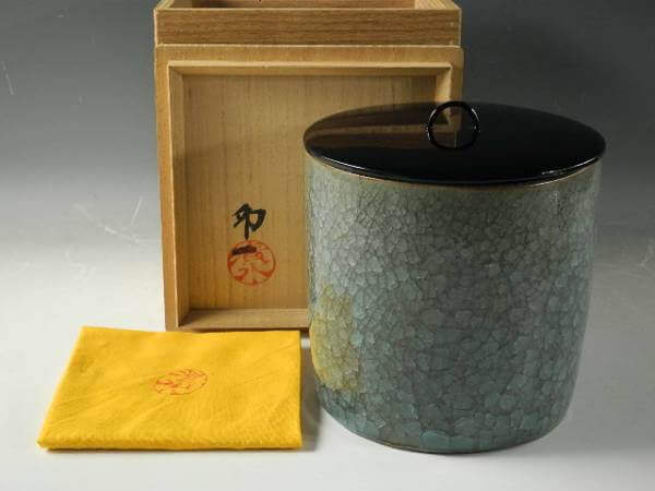 S293 水指 『山水水指』『神三良造』 共箱 茶道具 【公式通販】