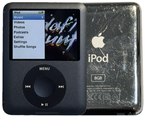 Apple iPod Nano 3rd Generation – Elite Obsolete Electronics