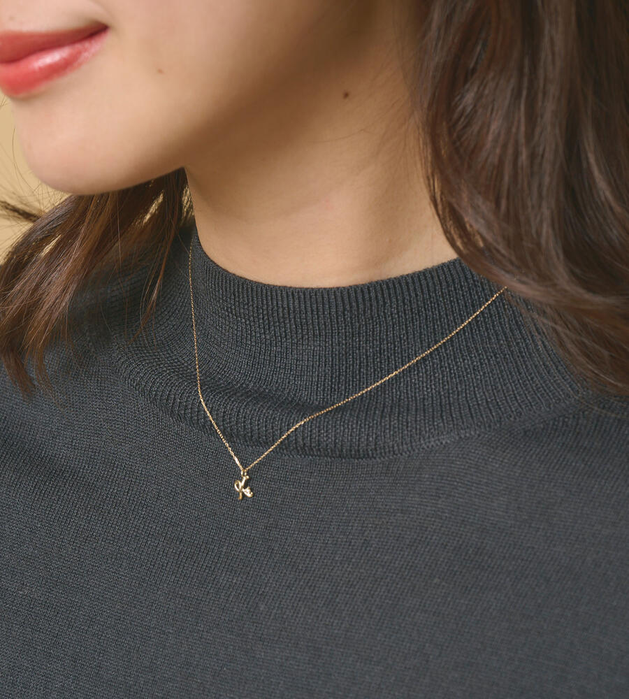 イニシャルネックレス｜アクセサリー｜KEITH Lサイズ(キースエルサイズ