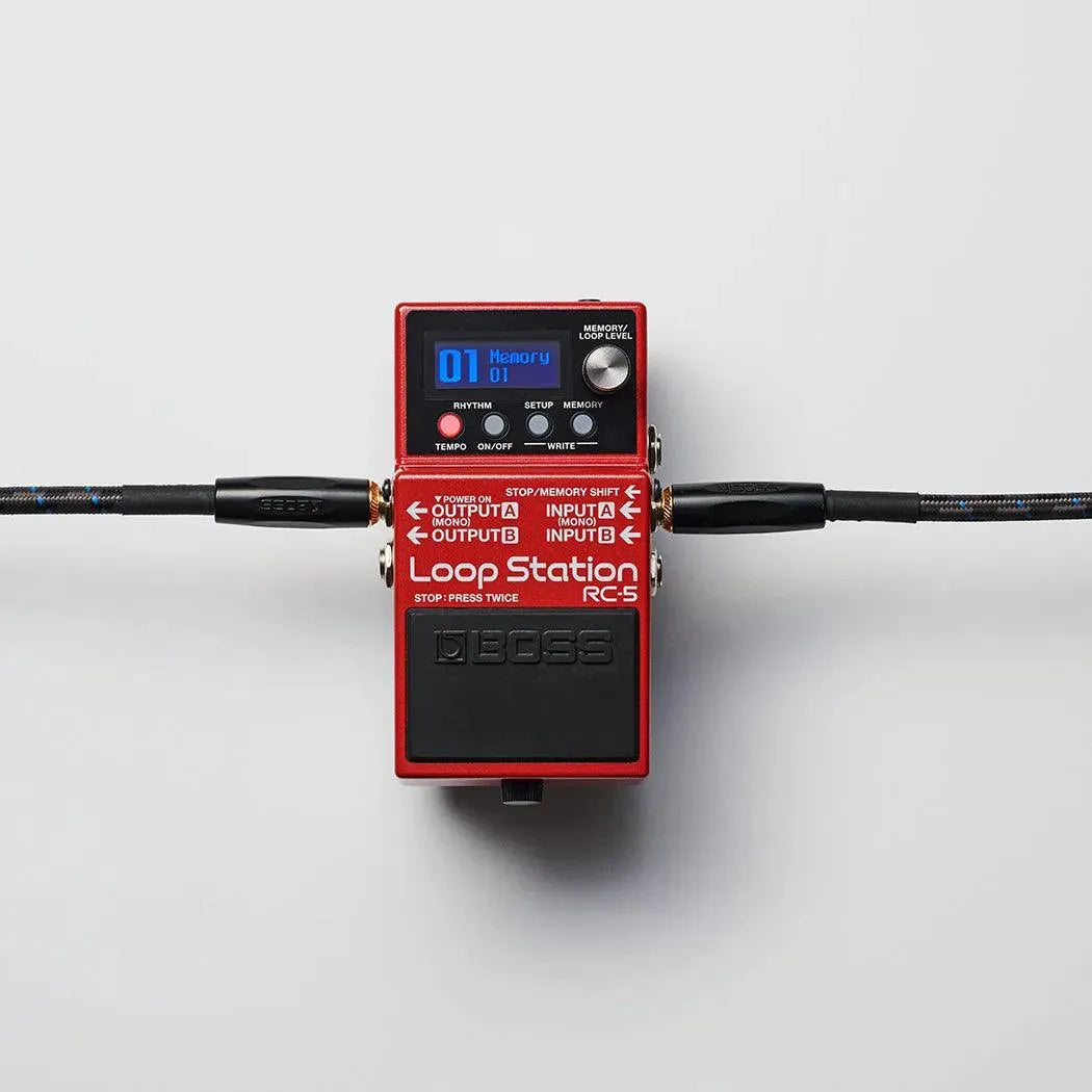 Boss RC-5 Loop Station Compact Phrase Looper Pedal | Electric