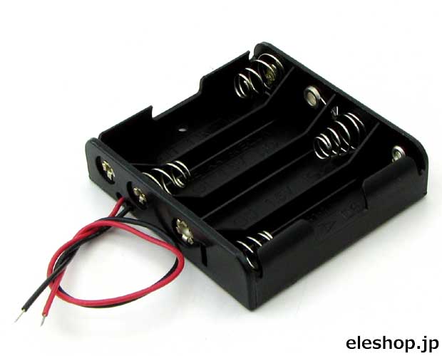 単3(UM-3)×4本用電池ケース / BH341-1A