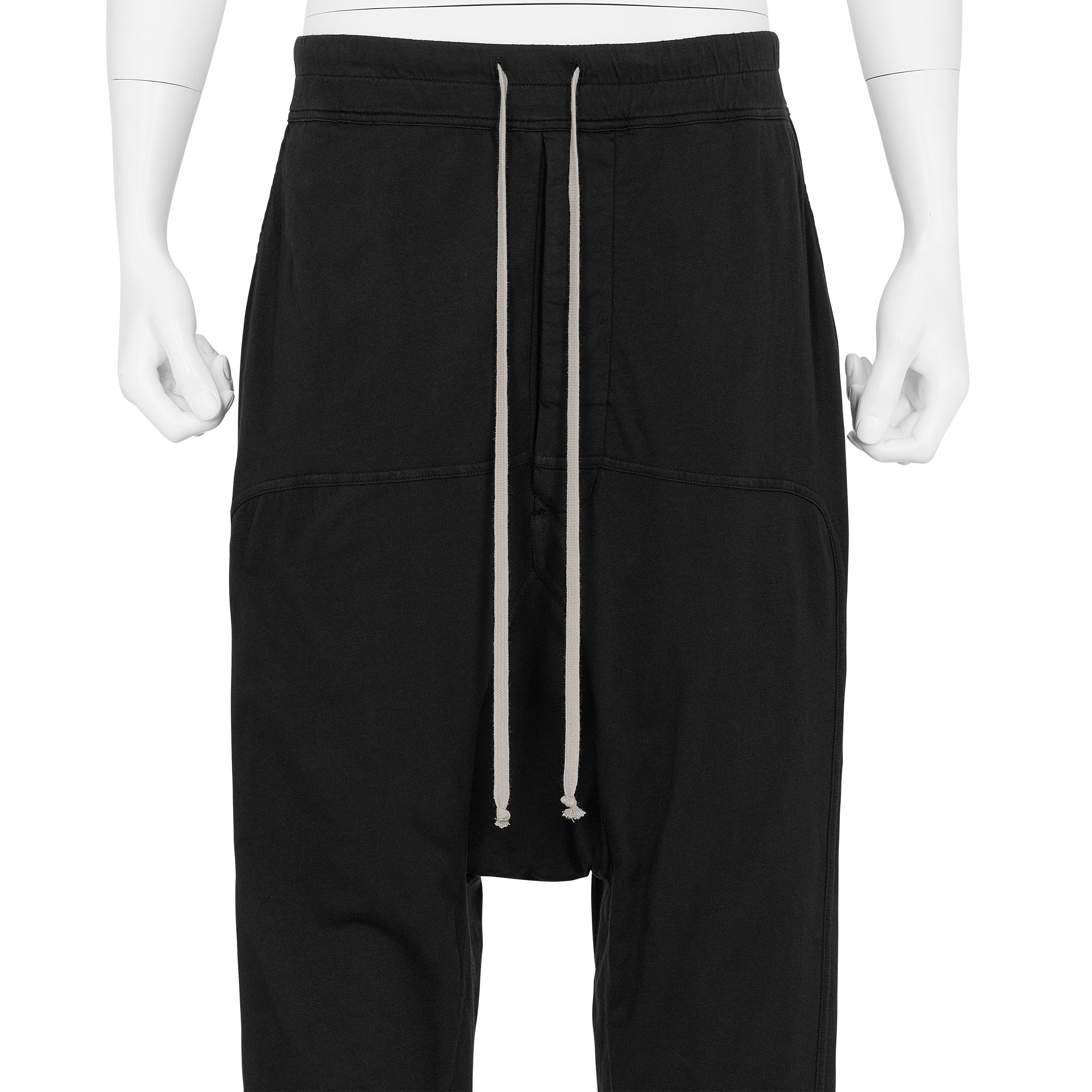 DRAWSTRING PRISONER PANT BLACK - RICK OWENS DRKSHDW(リック