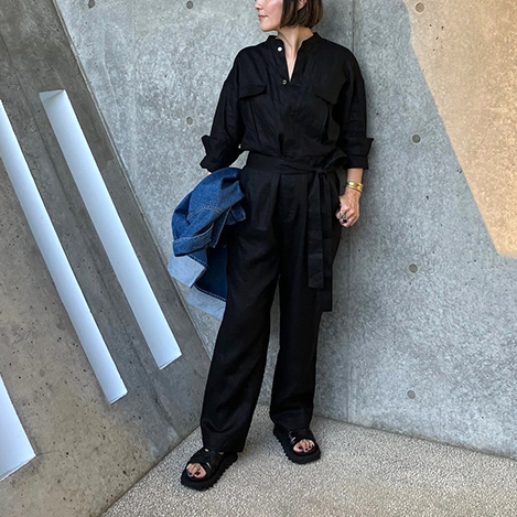 TICCA(ティッカ)｜ジャケコート/ネイビー の通販｜ELLESHOP・(エル