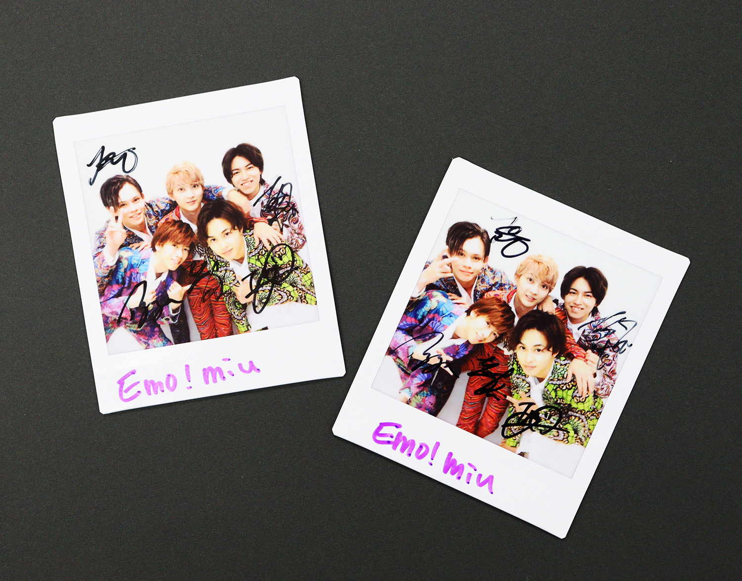 超特急 タカシ 直筆サイン入り チェキ 超特急・タカシ チェキ応募券