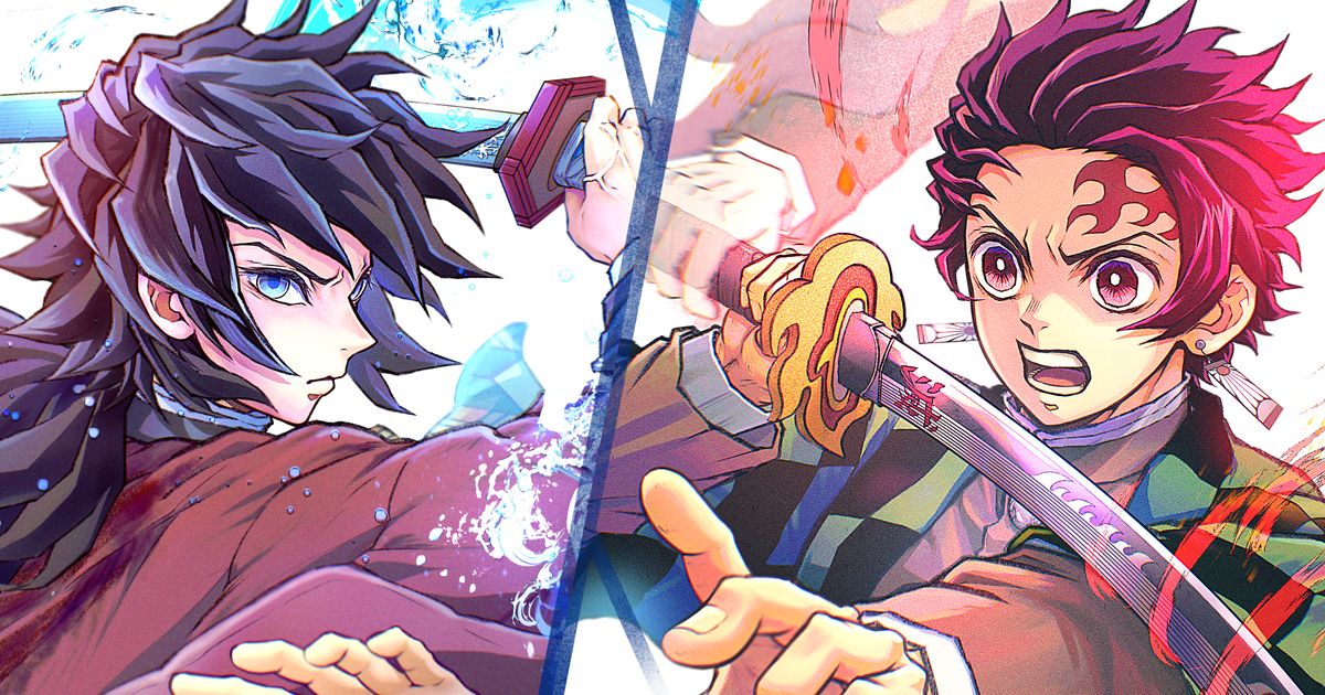 鬼滅の刃 「繋ぐ」描き下ろしイラスト ビッグポスター 炭治郎と義勇