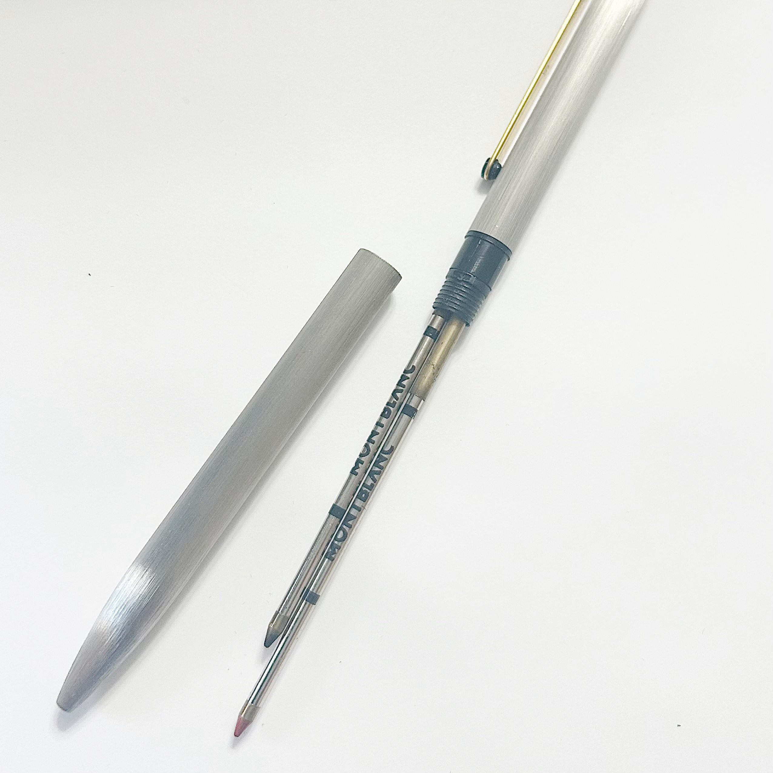 極美品】MONTBLANC モンブラン 2色ボールペン Sライン