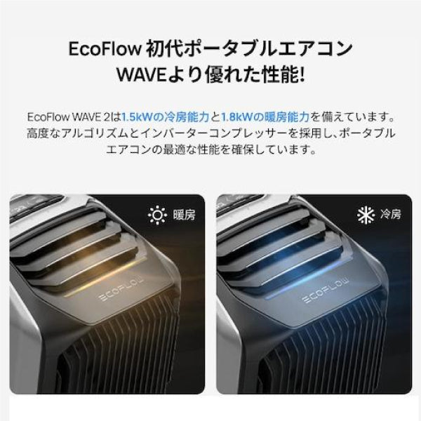 新品未使用、未開封EcoFlow Wave3 ポータブルエアコン