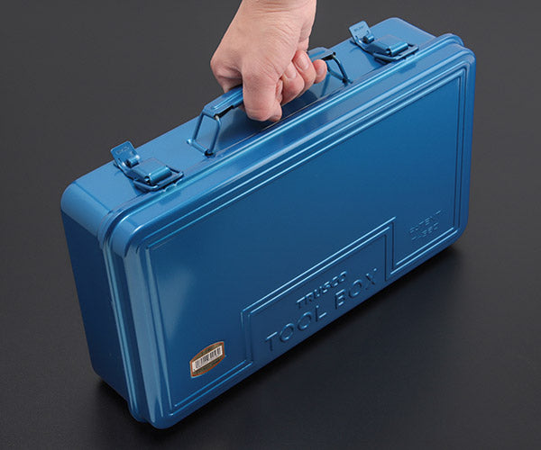 TRUSCO トラスコ トランク工具箱 368x222x95 ブルー T-360
