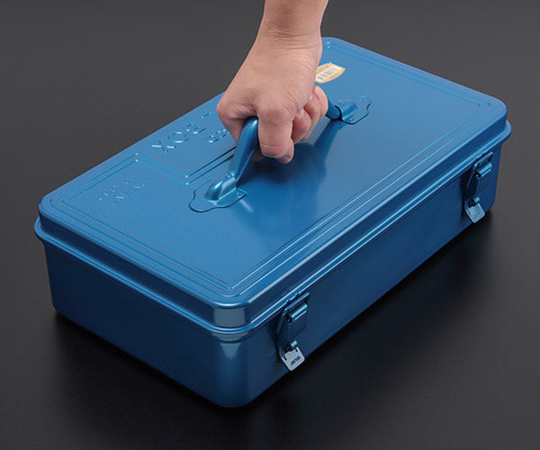 TRUSCO トラスコトランク型工具箱 382x222x151 ブルー TB-362