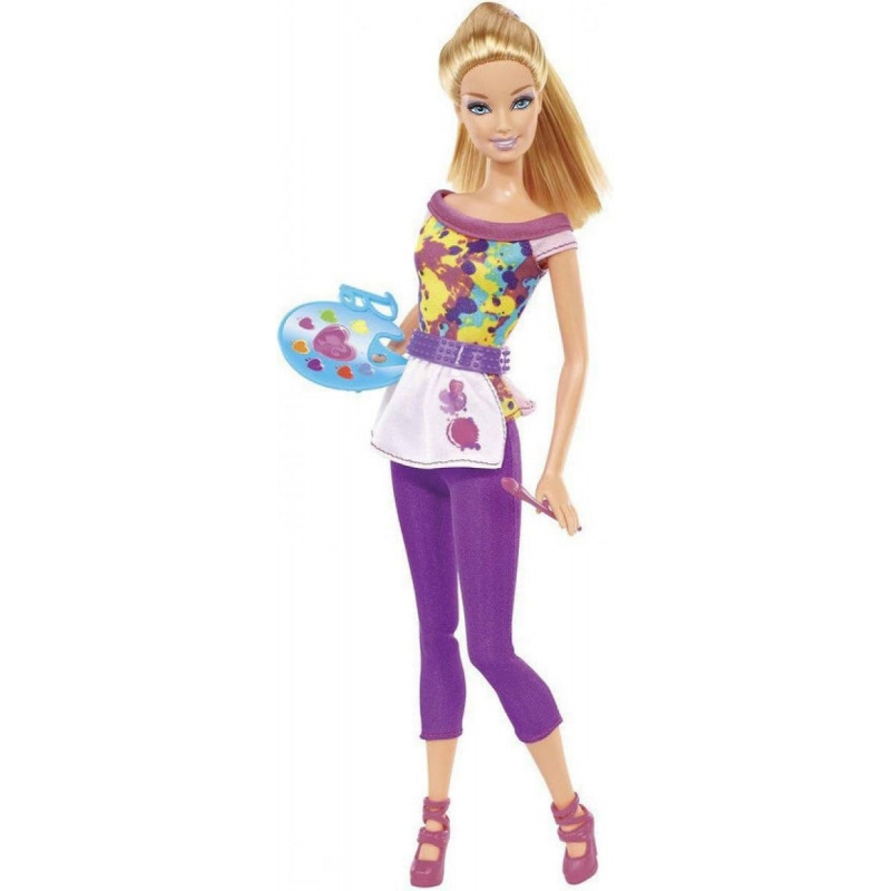 Barbie I Can Be Artist Barbie doll - Y7486 BarbiePedia