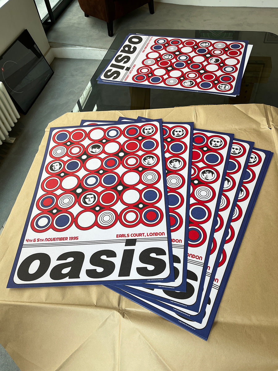 Oasis (London's Earls Court, 1995) official artwork by artist