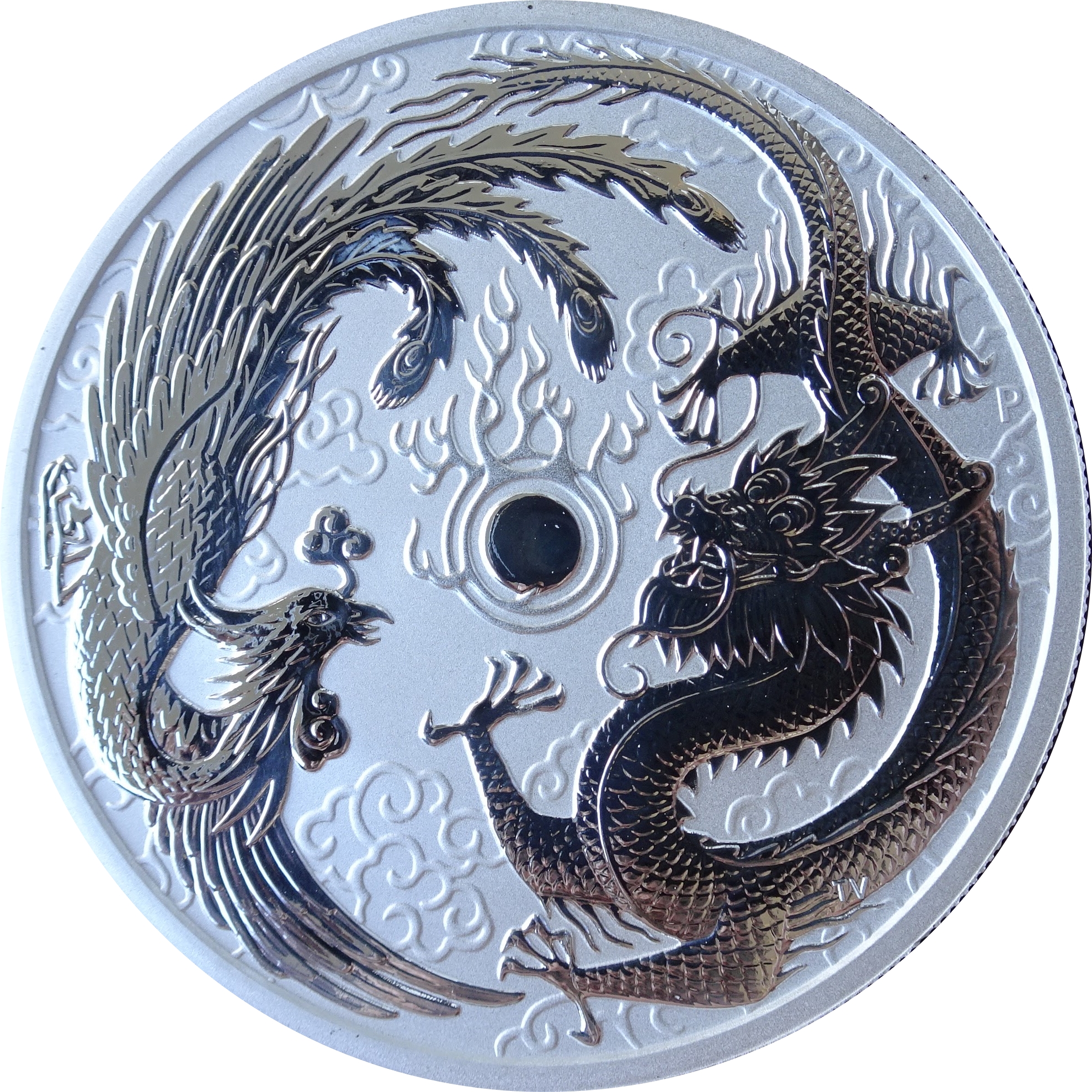 1 Dollar - Elizabeth II (4th Portrait - Dragon and Phoenix