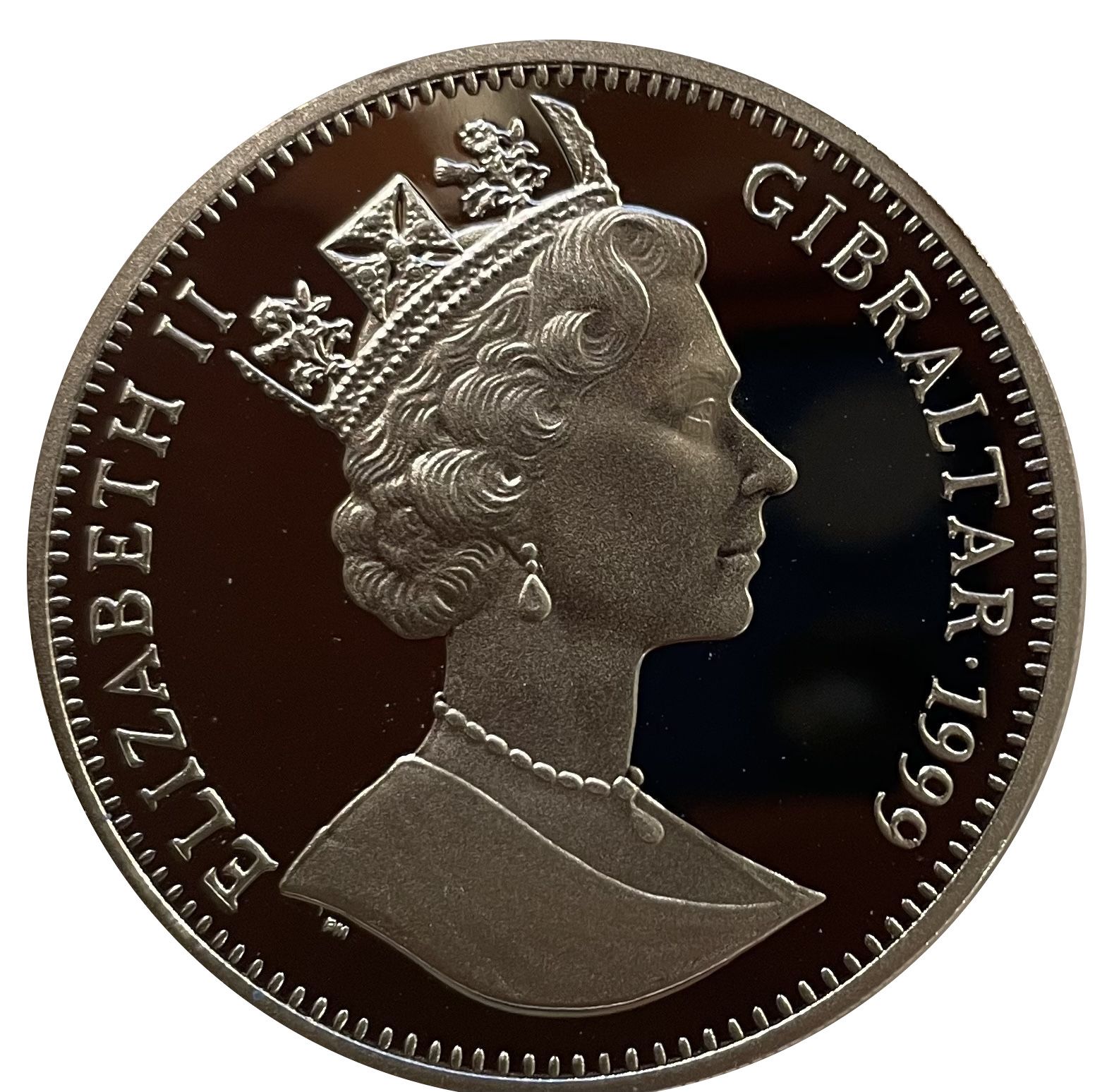 ハ*ン様 GIBRALTAR ELIZABETH II CROWN 銀貨 198 ½ Crown - Elizabeth