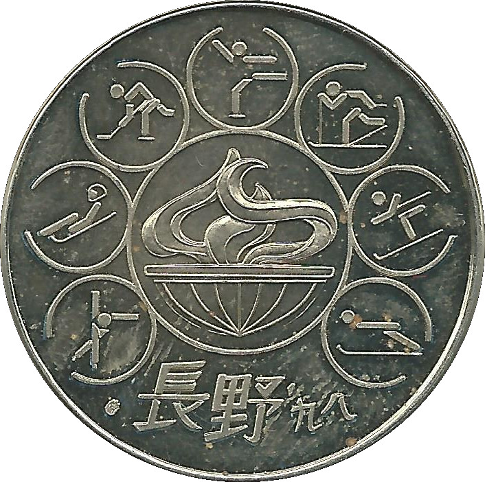 Nagano XVIII 1998 Olympic Winter Games - Japan – Numista