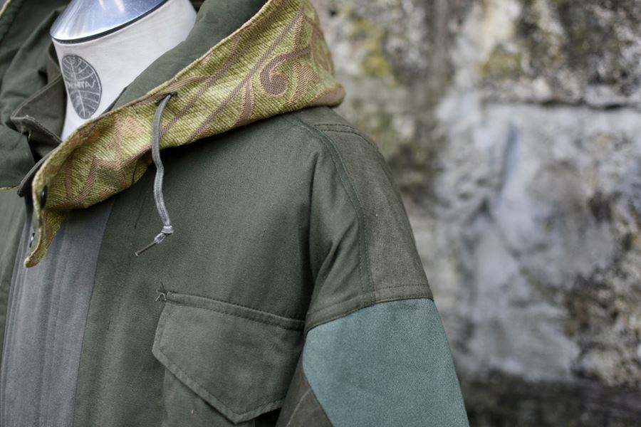 3種類のミリタリーアイテムを解体して再構築された【 ink – M-51