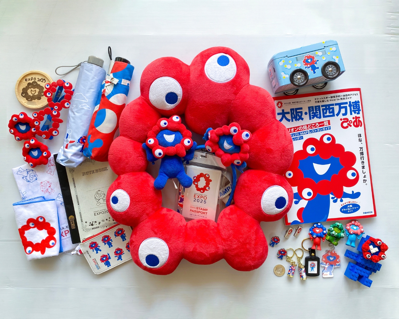 EXPO 2025 ミャクミャク キーホルダー 2点セット 大阪 関西 万博