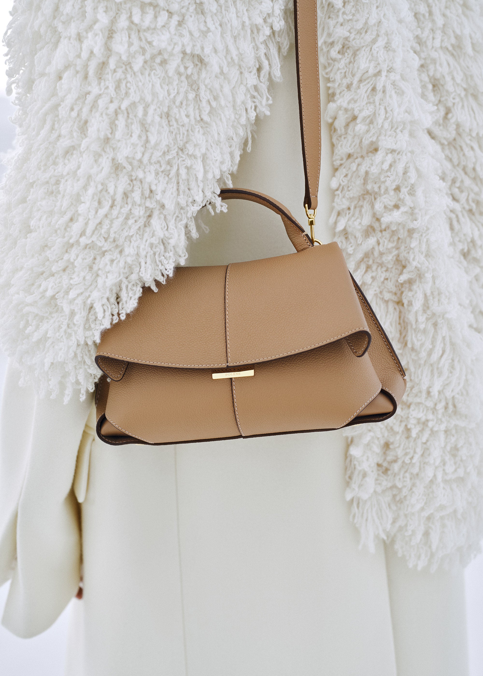 Polène | Bag - Mokki Mini - Textured Ocher