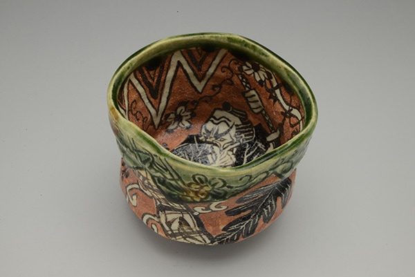 きたろー】深見文紀 黄瀬戸ぐい呑 鈴木大弓 鼡志野ぐい呑 きたろー