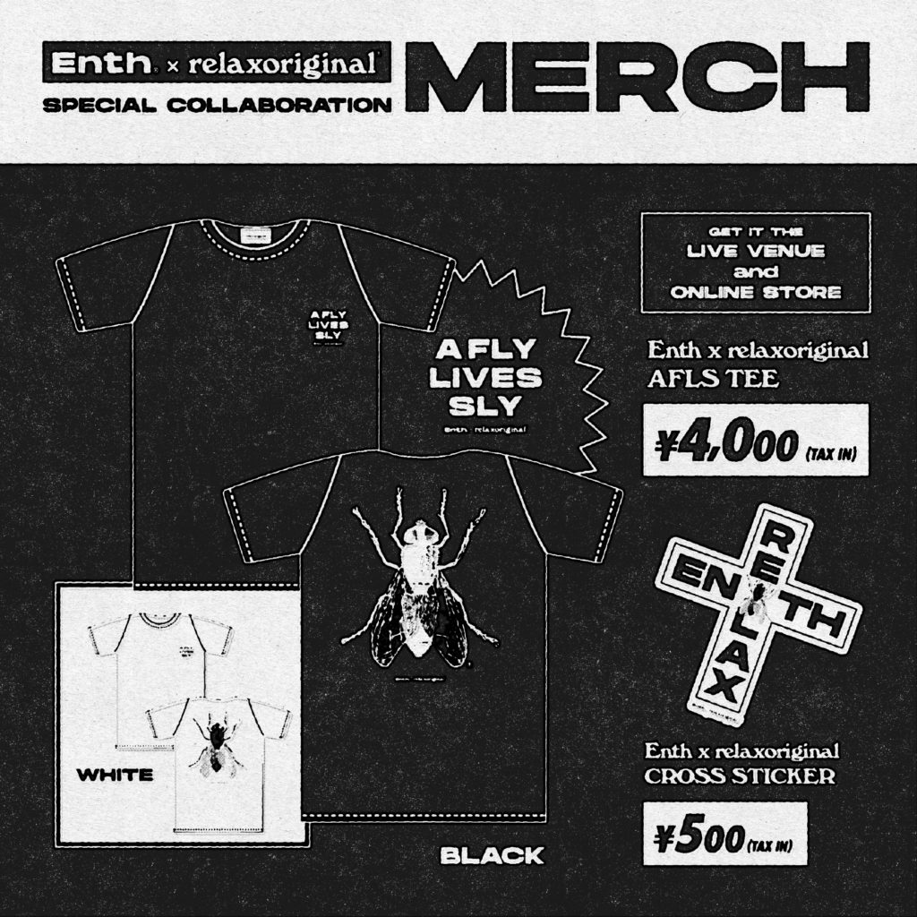 Enth × RELAX ORIGINAL®SPECIAL COLLABORATIONアイテム5/2より販売開始