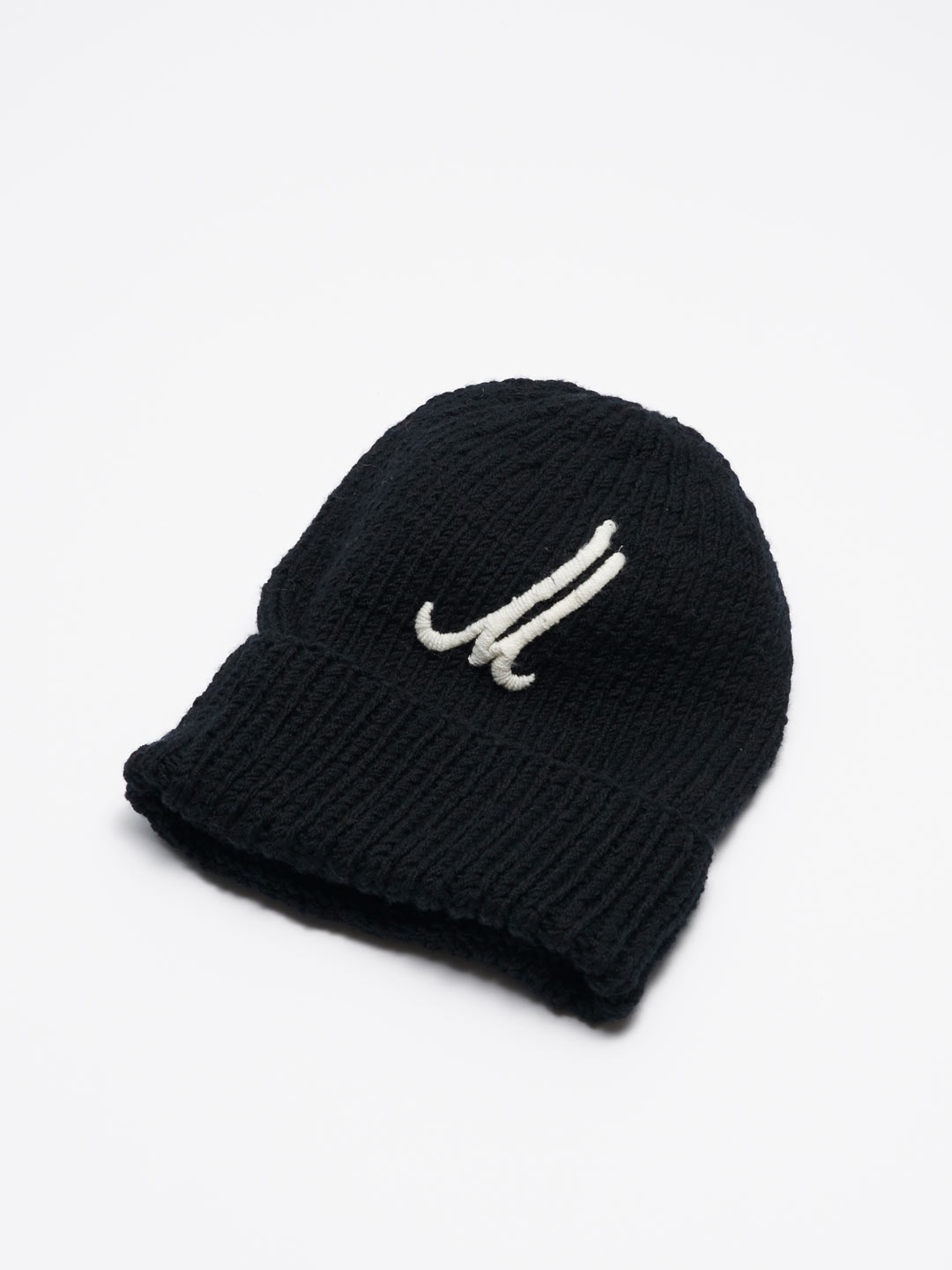 新品タグ付! ミュールバウアー MUHLBAUER ニット帽 ビーニー ブラック