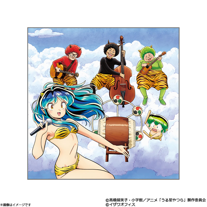 うる星やつら×ザ・ドリフターズ ハンドタオル ザ・ドリフターズ