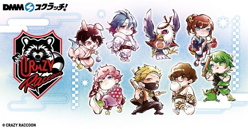 本日より期間限定】Crazy Raccoon スクラッチ第三弾が販売開始