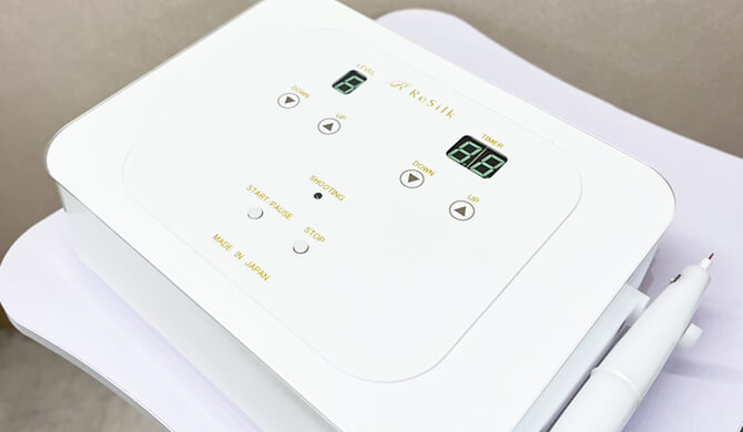 低周波ペンシル シミケア機 リシルク ReSilk セット販売 シミケア