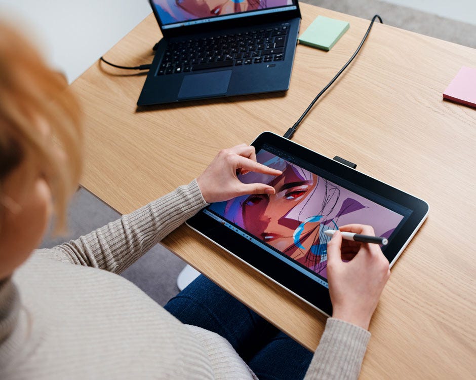 Customizable Wacom One creative pen display