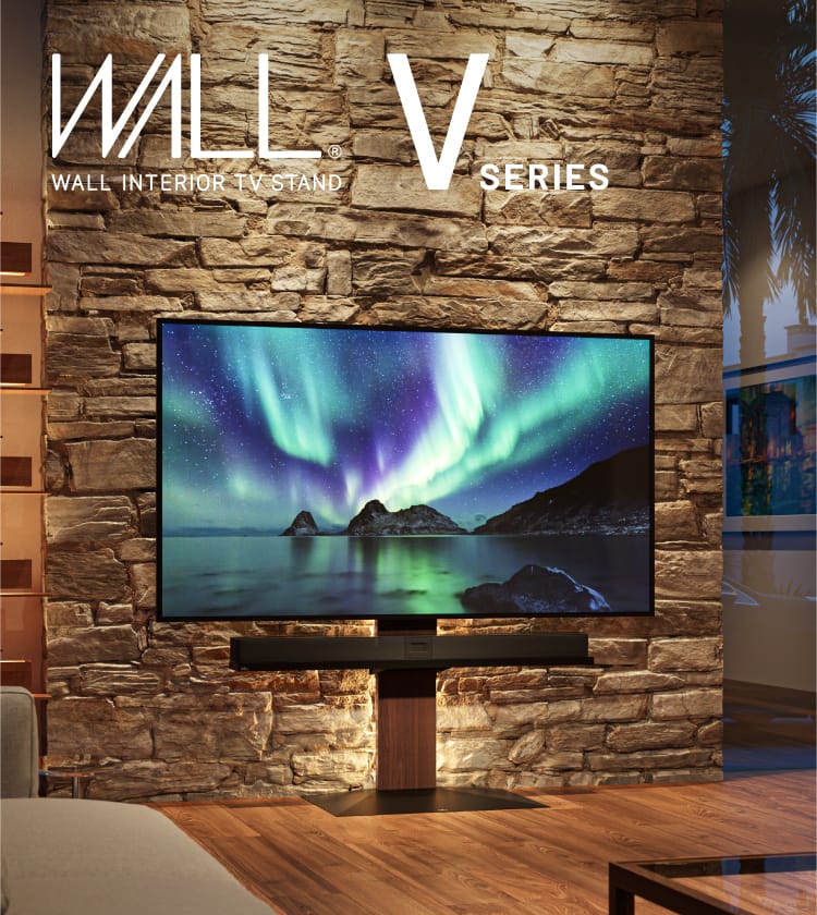Wall-Side Type WALL INTERIOR TV STAND V Series | WALL INTERIOR TV