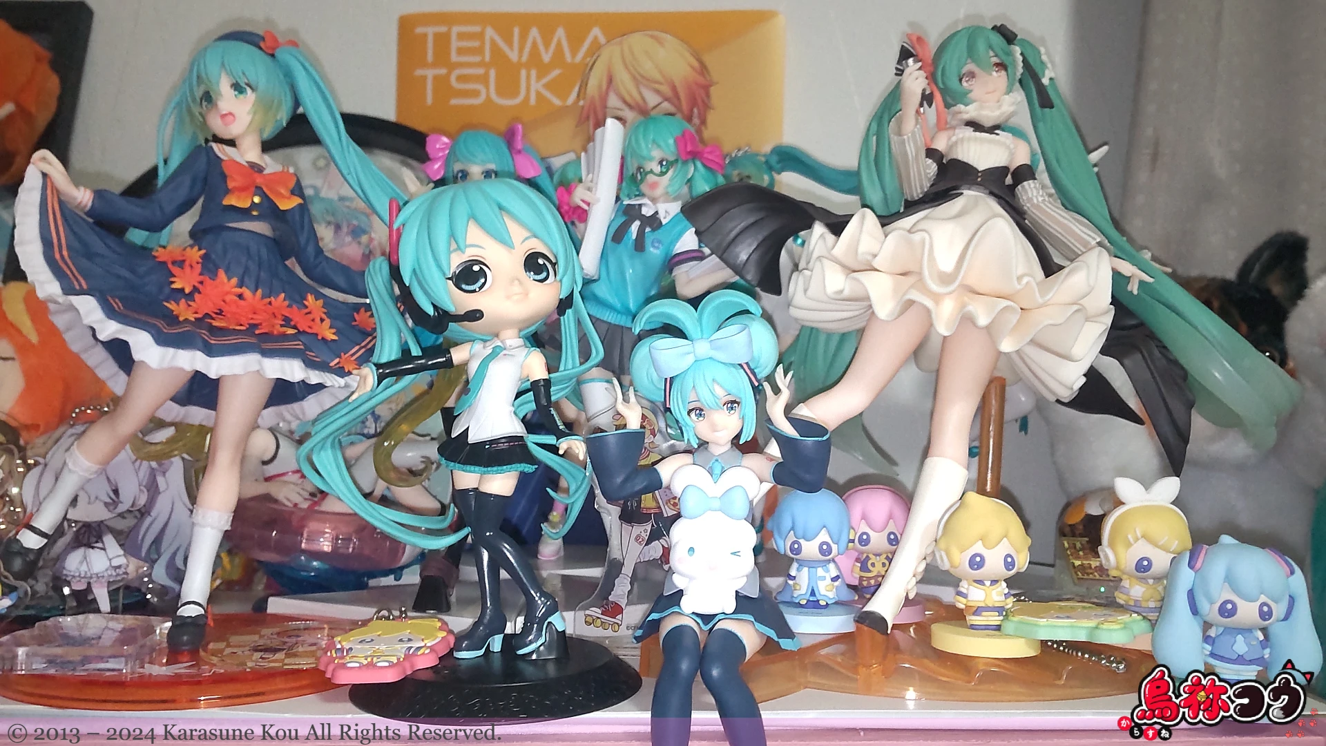 ちょこのせ プレミアムフィギュア 初音ミク × シナモロール おすまし