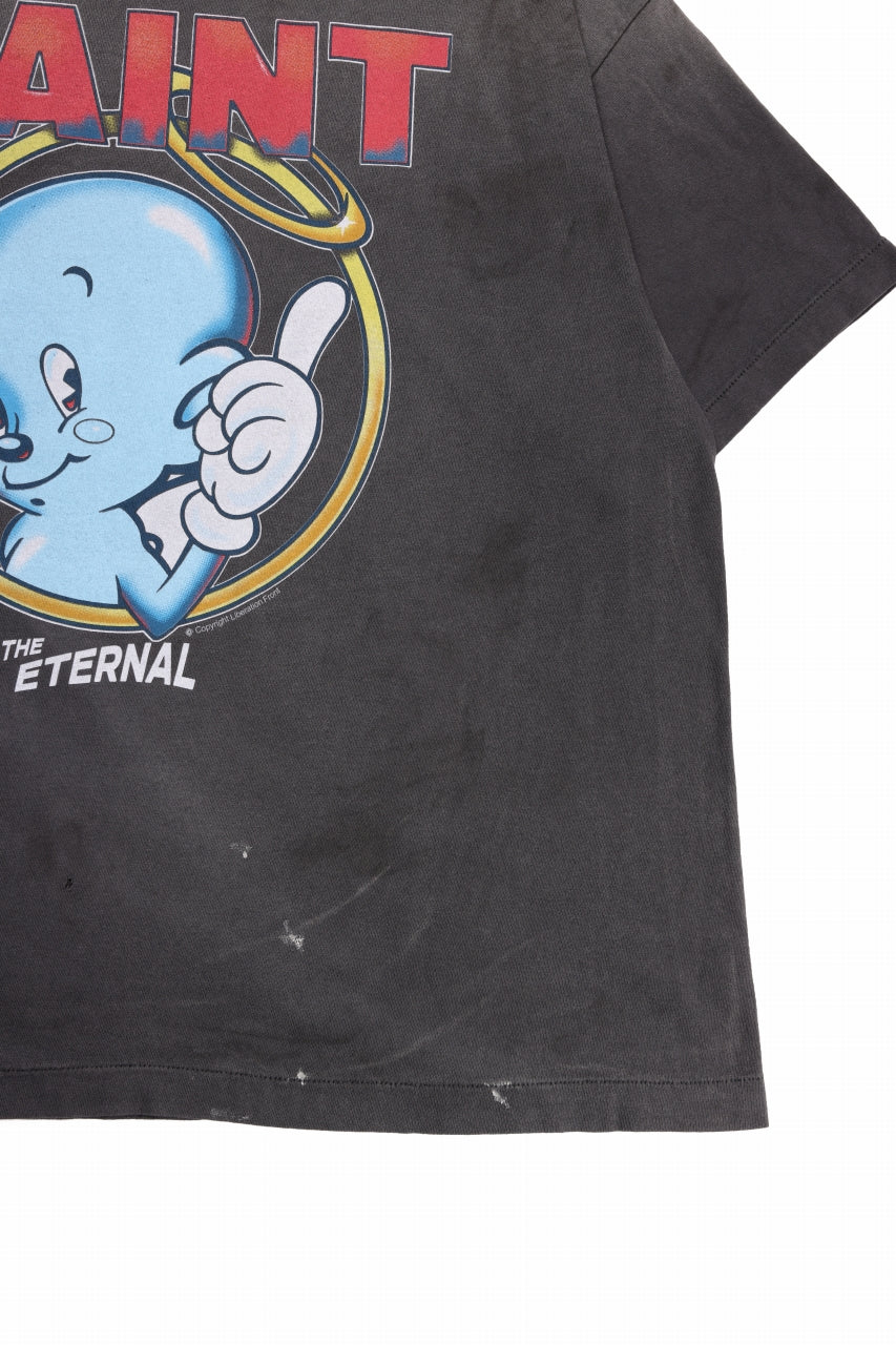 SAINT Mxxxxxx SS TEE / BABY MICHAEL (BLACK) - ETERNAL by LOOM