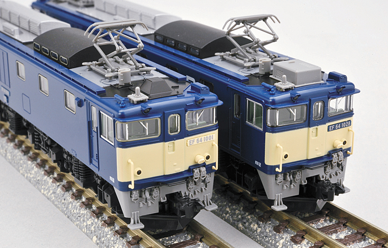 JR EF64 1001・1028号機 復活国鉄色セット – 新製品紹介